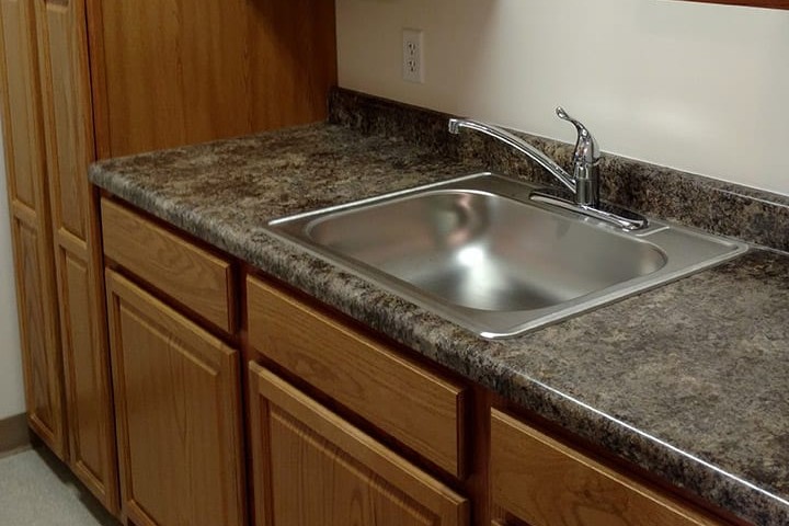 Stanton Tower apartment kitchen